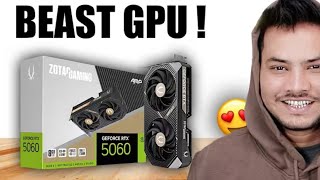 BEAST GPU! ZOTAC GAMING RTX 5060