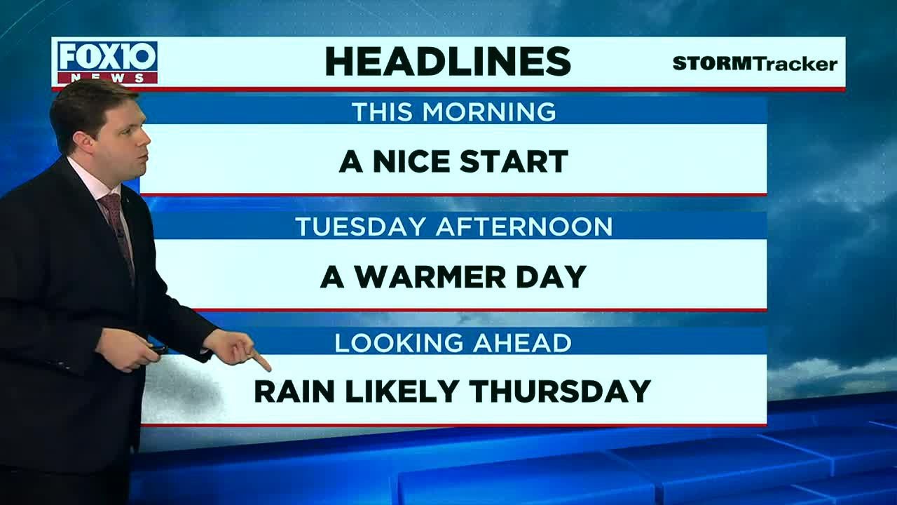 Morning Weather Update for Tuesday April 25, 2023 - YouTube