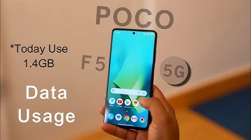 How to Show Data Usage in Poco F5 5G | Poco F5 me Data Use Kaise Dekhe