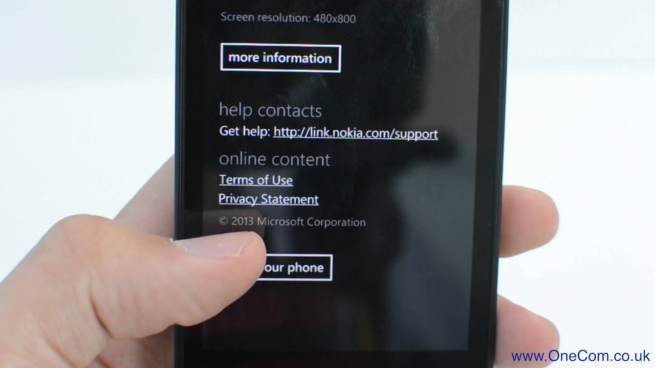 How To Factory Reset A Windows 8 Device (Nokia Lumia)