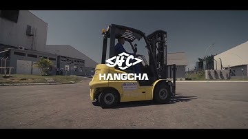 Hangcha Lithium Forklifts In Automotive Components Plant