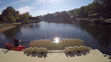 EZ Dock Personal Kayak Launch Video