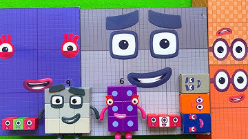 Looking for Numberblocks NEW 1938 Puzzle Tetris Shape | ASMR chirping of birds