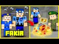 KEREM KOMİSER AİLESİ FAKİR OLDU AMA BEBEK ASKER HAZİNE BULDU! 😱 - Minecraft ZENGİN FAKİR HAYATI