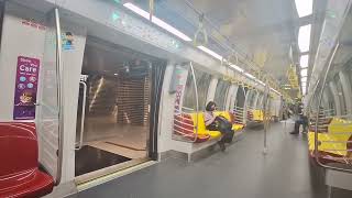 [Pre-CCL6 Integration Test] SMRT TRAINS, Alstom Metropolis C851E [884] arriving at Marina Bay + more