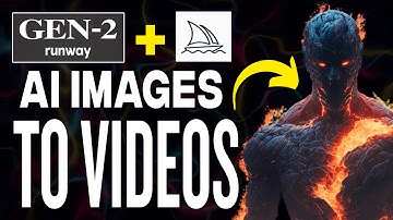 How To Create Midjourney Images Into AI Videos With Gen-2 Runway