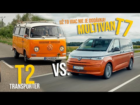 Nový Multivan T7 VS. Transporter T2 - Už to viac nie je dodávka