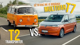 Nový Multivan T7 VS. Transporter T2 - Už to viac nie je dodávka