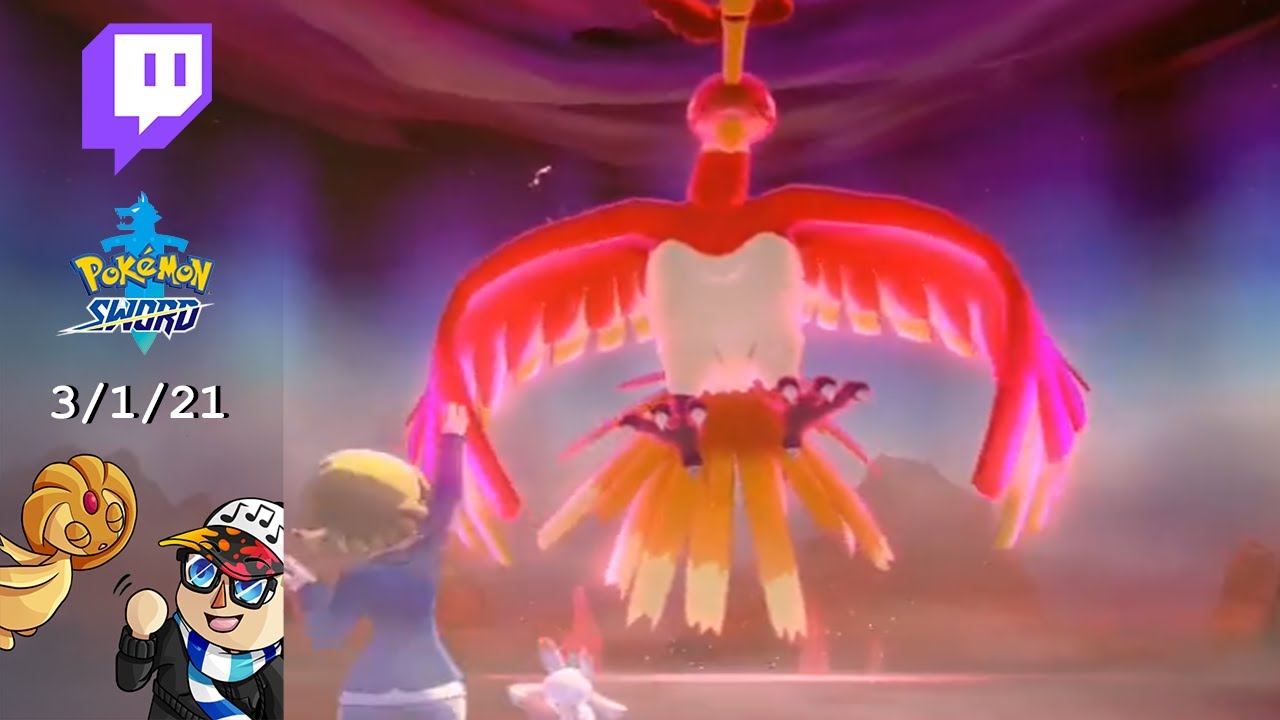 Pokémon Sword Dynamax Adventures: Ho-Oh You're approaching me (3/1/21)