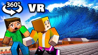 TSUNAMI 360° VR - Minecraft Animation