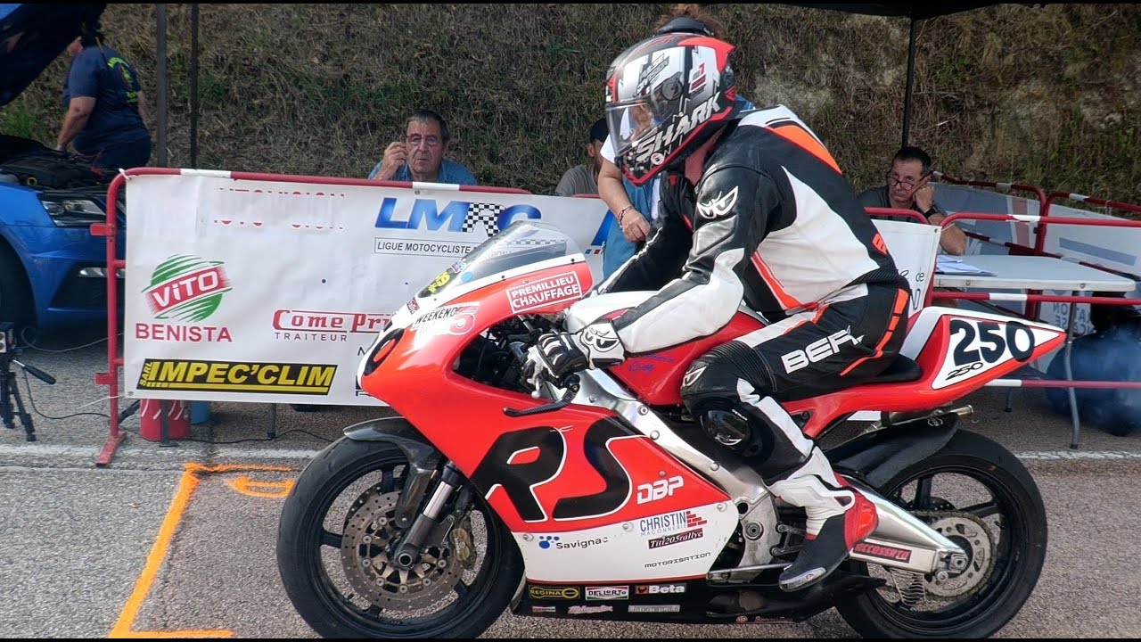 course de côte moto de Bocognano Corse 2024