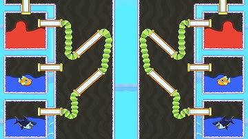 Save the Fish Game || Pull the Pin || All Levels 2501-2515 fishdom ##180