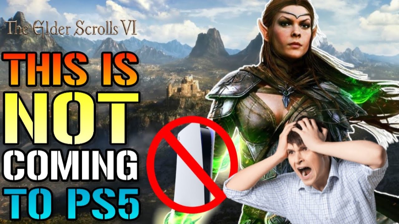 Fãs querem The Elder Scrolls 6 também no PS5