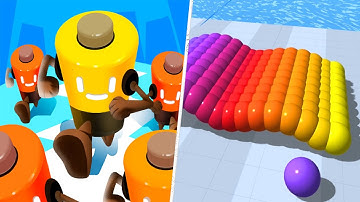 Battery Run - Canvas Run | All Level Gameplay Walkthrough (Android/iOS) - NEW MOD UPDATE