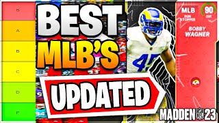 RANKING THE BEST MIDDLE LINEBACKERS IN MADDEN 23 ULTIMATE TEAM BEST MLB S MADDEN 23