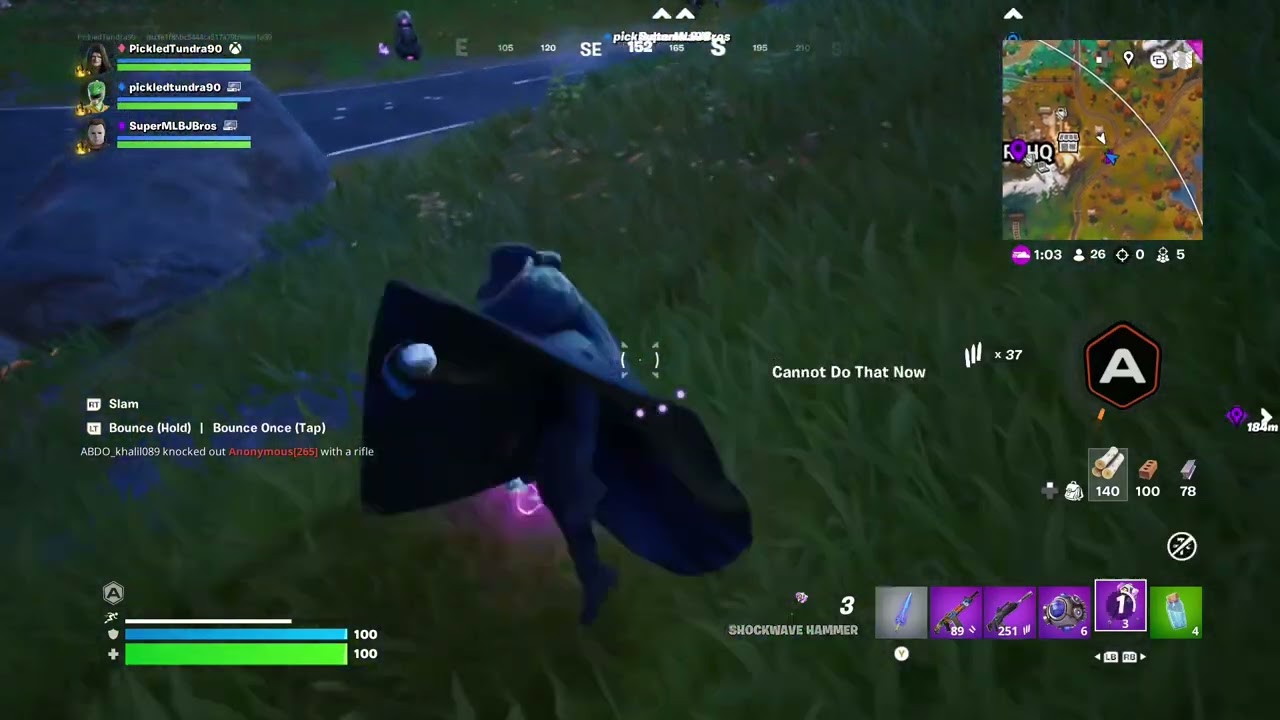 How smooth was this shockwave hammer!? - Fortnite | Battle Royale 