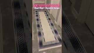 Yuvarlak , Oval Üreti̇lebi̇len Özel Ölçülü Deri̇ Taban Hali