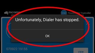 How to fix Unfortunately Dialer has stopped working in android How to fix Unfortunately Dialer has stopped working in android