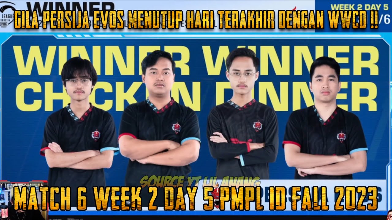 Congrats!! Persija Evos Sang Mental Juara Menutup Hari Terakhir Dengan WWCD | PMPL ID Fall 2023