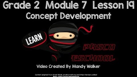 Grade 2 Module 7 Lesson 19 Concept Development