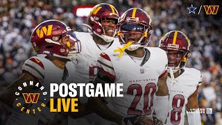 Postgame LIVE | Commanders Fall to Cowboys at Home in Season Finale | NFL Week 18