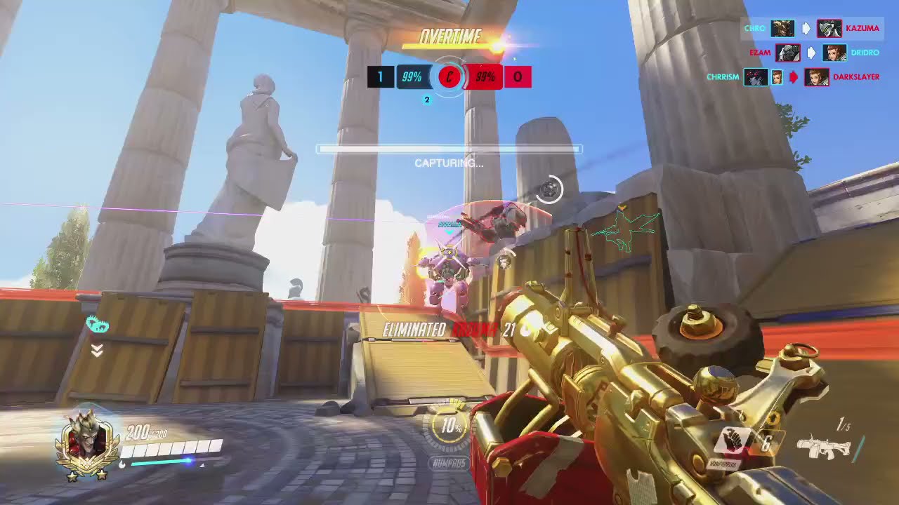 CHRO JUNKRAT GAMEPLAY OVERWATCH SEASON 28 TOP 500