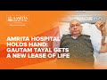Amrita hospital faridabad performs indias first hand transplantation in a kidney transplant patient