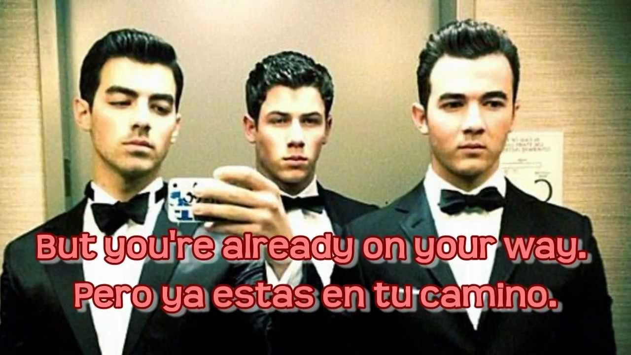 Jonas Brothers - Sorry Lyrics English & Spanish (HD)