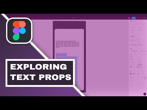 Figma Text fonts and Tools