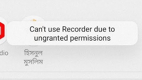Fix you denied record permission can