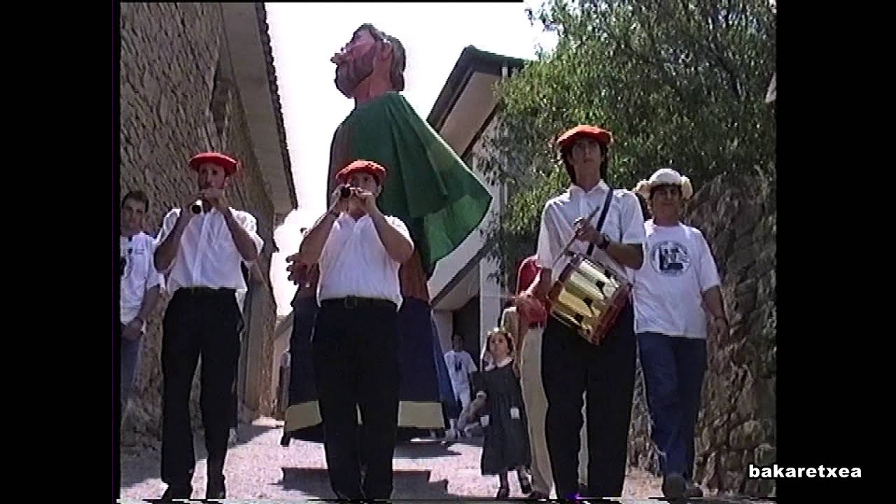 Trayectoria comparsa Auzolan 1994-2014