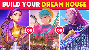 Zou je liever - Bouw je magische fantasiehuis 🏰💜✨🎢 Dagelijkse quiz