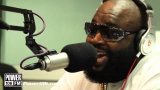 Famous Rick Ross performs '3 Kings' Live in-studio at POWER 106 Profile