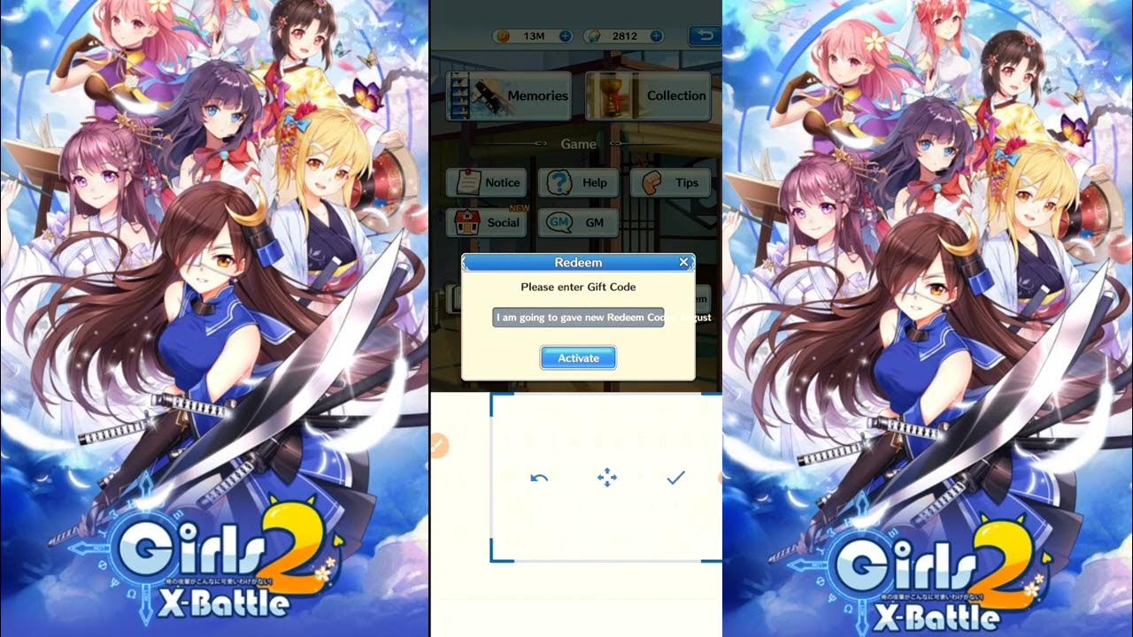 New Redeem codes for Girls X Battle 2 from 2022 YouTube