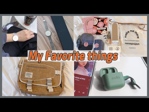 My Favorite things✨ 실용적인 나의 페이보릿템 소개 | 호캉스 브이로그 (노드그린 손목시계,페이퍼백,가죽공예,필모아 텀블러 , 수디오 무선이어폰)