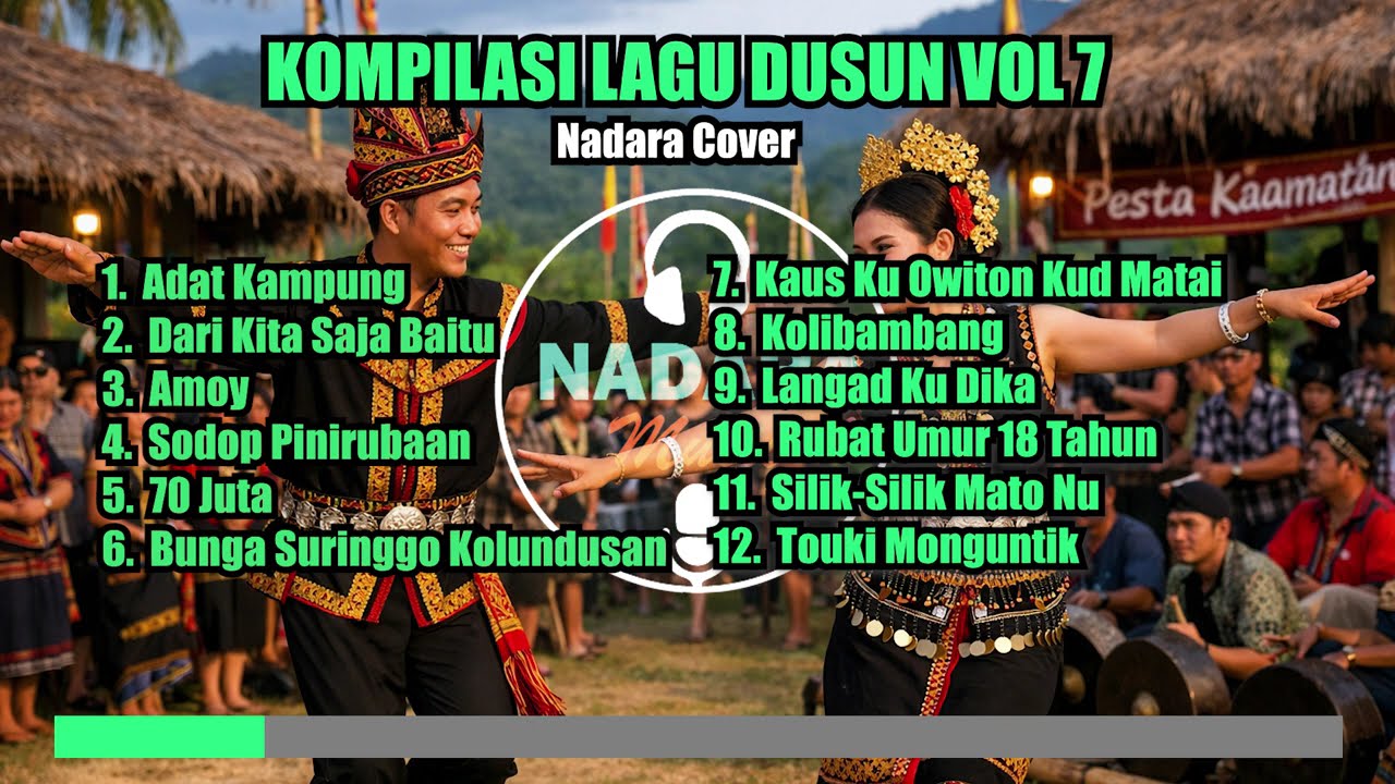 Vol 7 |  Kompilasi Lagu Sabahan Cover By Nadara
