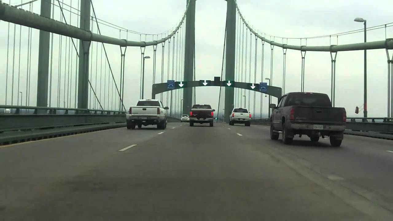 Delaware Memorial Bridge two northbound lanes are closed till Thanksgiving.