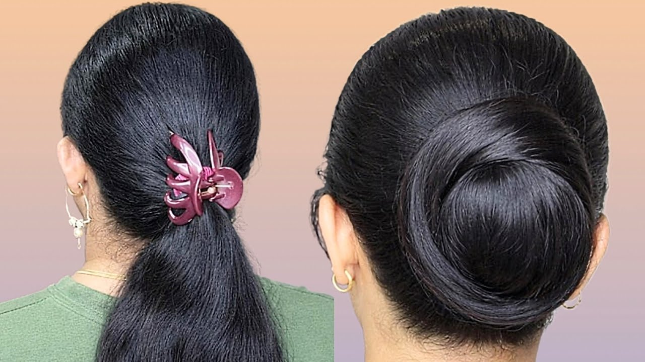Quick Claw Clip Updo Hairstyles _ Perfect For Morning or Busy Day _ Easy Hairstyles For Medium Hair 