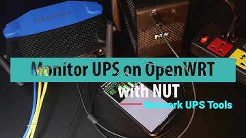 OpenWRT - Configure & Monitor UPS with NUT