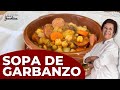 Como hacer sopa de garbanzos con chorizo