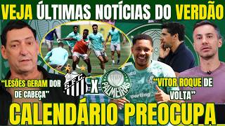 SEE THE LATEST UPDATES FROM PALMEIRAS! PVC BRINGS INFORMATION! VITOR ROQUE IS BACK! SCHEDULE!