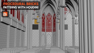 Procedural Bricks with Houdini
