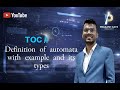 Lecture 2||TOC|| Automata With Example and ItsTypes(Chomsky Hierarchy)||Gate CSE ||AKTU university.
