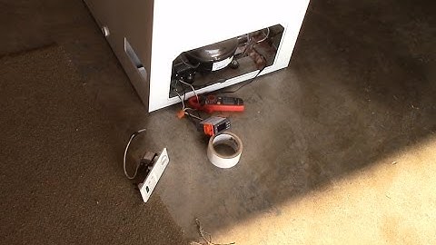 Deep freezer to refrigerator conversion / How to wire it up