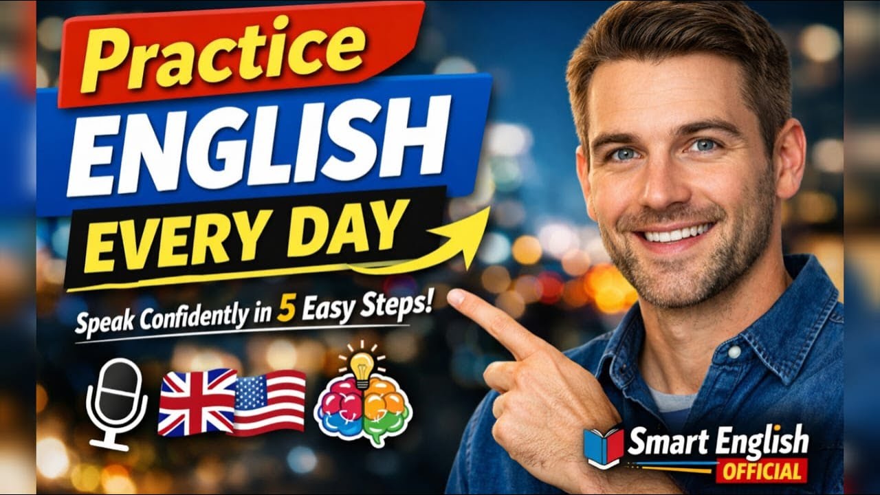 How to Practice English Every Day | Speak English Confidently | Smart ...