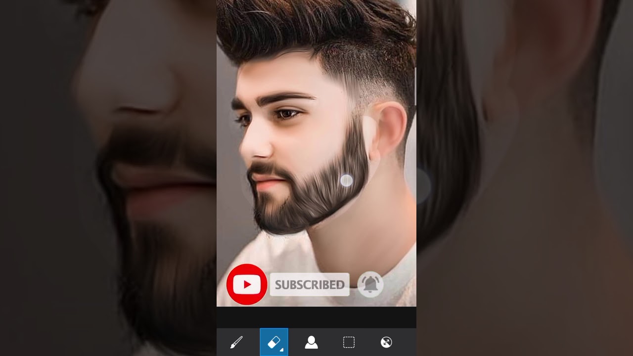 New oil paint photo editing