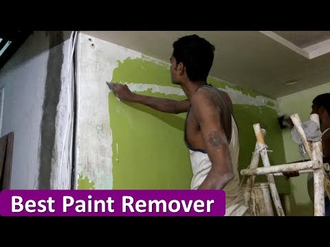 How To Remove Exterior Paint From Interior Walls?