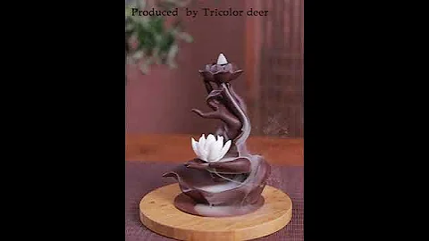 Amazon Backflow Incense Burner - Incense Holder, Waterfall Incense Burner