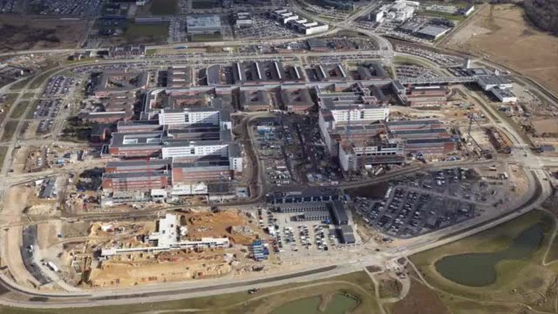 Få et smugkig bag murene på det nye Aarhus Universitetshospital i Skejby.