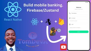 Building mobile banking | ReactNative Expo | Firebase Auth/Storage|Zustand part 7